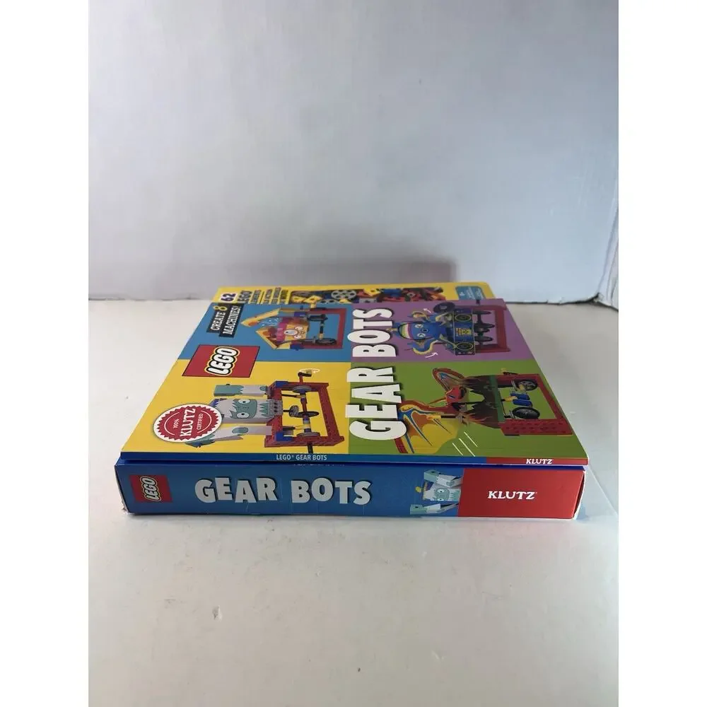 LEGO Gear Bots Klutz STEM Science Activity Book Kit Complete 62 PCs New In Box!!